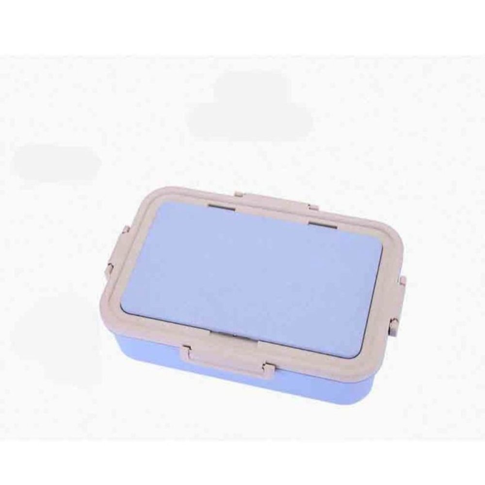 ALL IN ONE WHEAT STRAW LUNCH BOX FOR CHILDREN